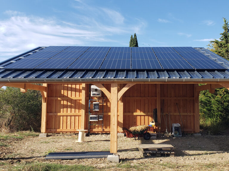 helioscop - photovoltaique - drome - ardèche - SERVICE - INSTALLATION DE PANNEAUX Carport